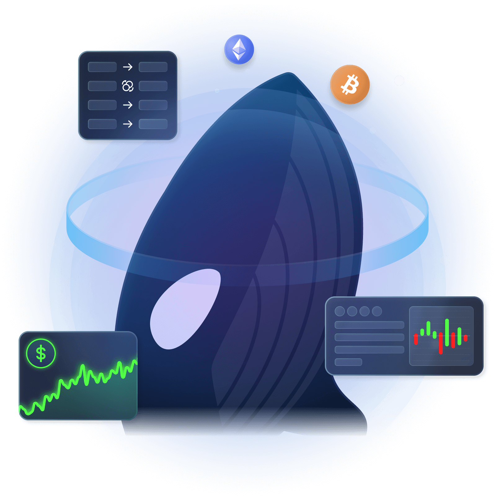 Smart traders <br/> and whale tracker